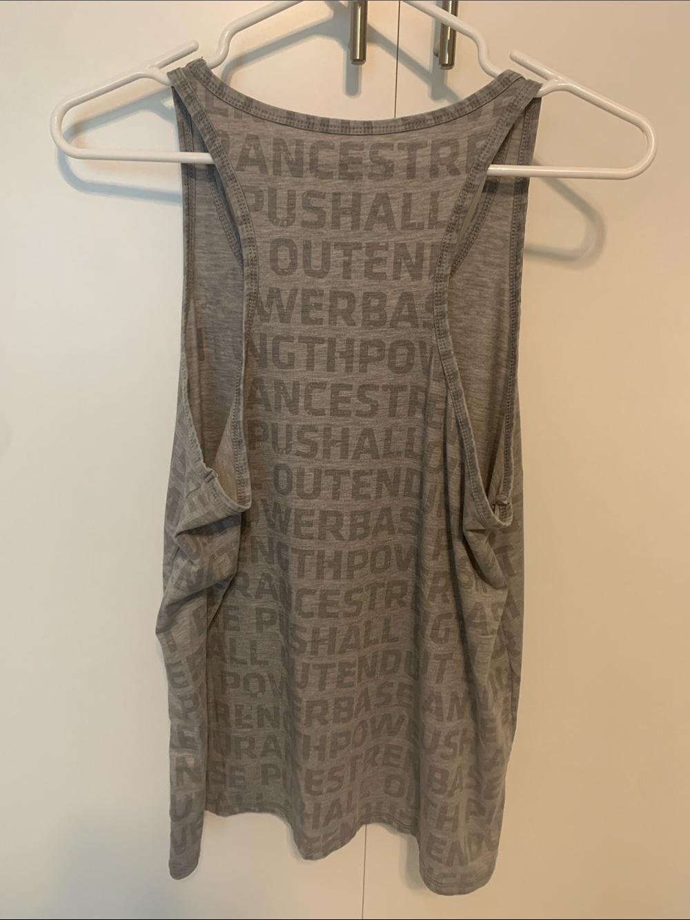 Orangetheory OTF Gray Racerback Tank Top, no flaws, Size M - Picture 3 of 3